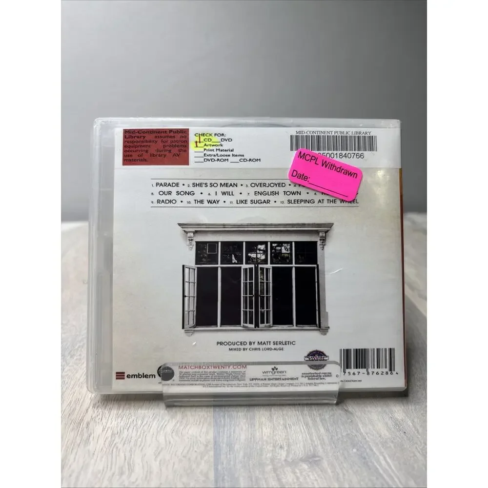 Matchbox Twenty – North (CD, 2012, Atlantic Records) - Picture 2 of 5